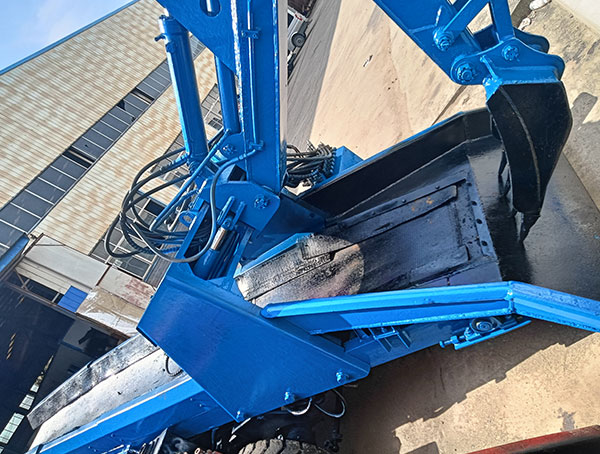二手80型加長臂帶折疊輪胎皮帶機(jī)